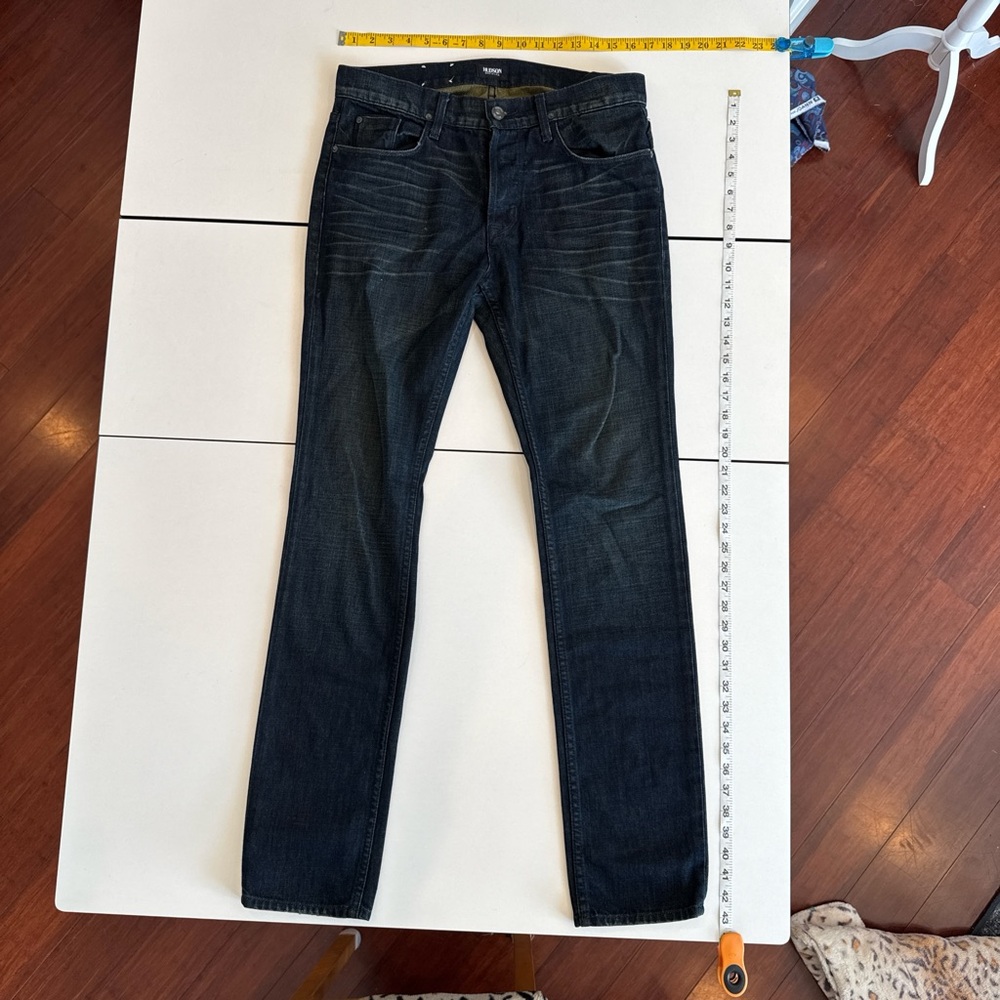 Hudson Men's Dark Blue Jeans